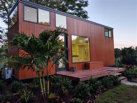 Tiny home builders in florida - Dec 2, 2021 · A list of 18 tiny home builders in Florida who offer custom or prefab designs, on wheels or on foundations, with various features and prices. Learn about their location, experience, services, and what makes them best for your tiny home dreams. 